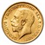 1912 Great Britain Gold Half Sovereign George V BU