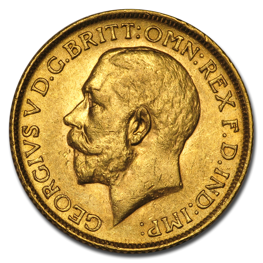 Buy 1912 Great Britain Gold Sovereign V BU Coin Online The Royal Mint (Sovereign Coins