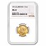1912 Great Britain Gold Sovereign George V MS-61 NGC