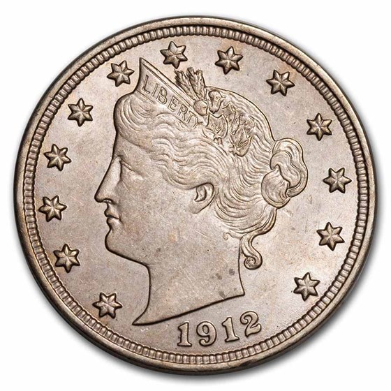 1912 Liberty Head V Nickel BU 1912 Liberty Head V Nickel BU