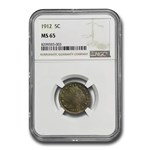1912 Liberty Head V Nickel MS-65 NGC