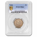 1912 Liberty Head V Nickel PR-66 PCGS