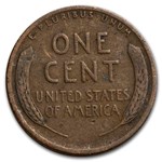 1912 Lincoln Cent 50-Coin Roll Avg Circ