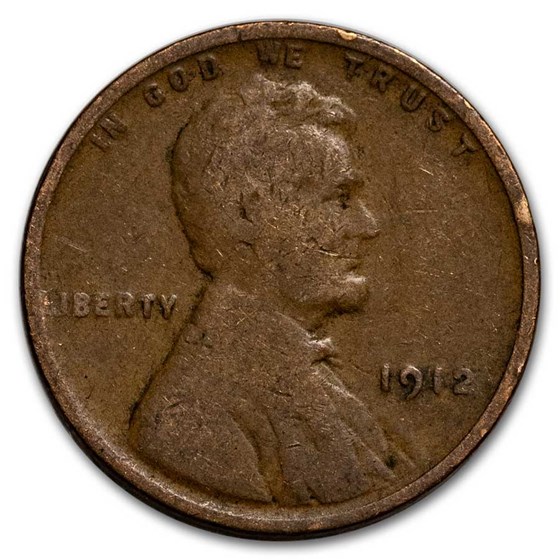 1912 Lincoln Cent Good/Fine