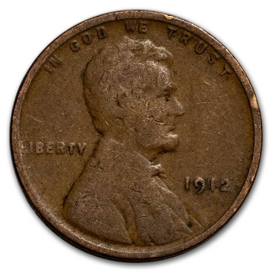 1912 Lincoln Cent Good/Fine