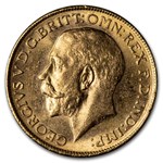 1912-M Australia Gold Sovereign George V BU