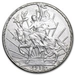 1912 Mexico Silver Peso Caballito XF