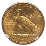 1912-S $10 Indian Gold Eagle AU-58 NGC