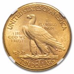 1912-S $10 Indian Gold Eagle MS-61 NGC