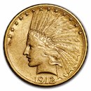 1912-S $10 Indian Gold Eagle XF
