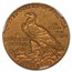1912-S $5 Indian Gold Half Eagle AU-55 NGC