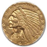 1912-S $5 Indian Gold Half Eagle AU-55 PCGS