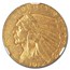 1912-S $5 Indian Gold Half Eagle AU-58 NGC CAC