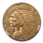 1912-S $5 Indian Gold Half Eagle MS-61 NGC