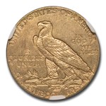 1912-S $5 Indian Gold Half Eagle MS-61 NGC
