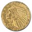 1912-S $5 Indian Gold Half Eagle MS-61 PCGS CAC