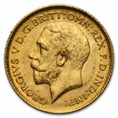 1912-S Australia Gold 1/2 Sovereign BU