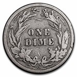 1912-S Barber Dime Good/VG