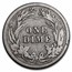 1912-S Barber Dime Good/VG