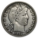 1912-S Barber Half Dollar VF