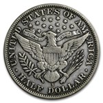 1912-S Barber Half Dollar VF