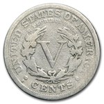 1912-S Liberty Head V Nickel Good