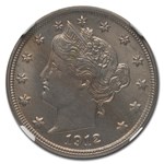 1912-S Liberty Head V Nickel MS-65 NGC