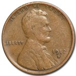 1912-S Lincoln Cent Fine