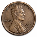 1912-S Lincoln Cent XF Details (Cleaned)