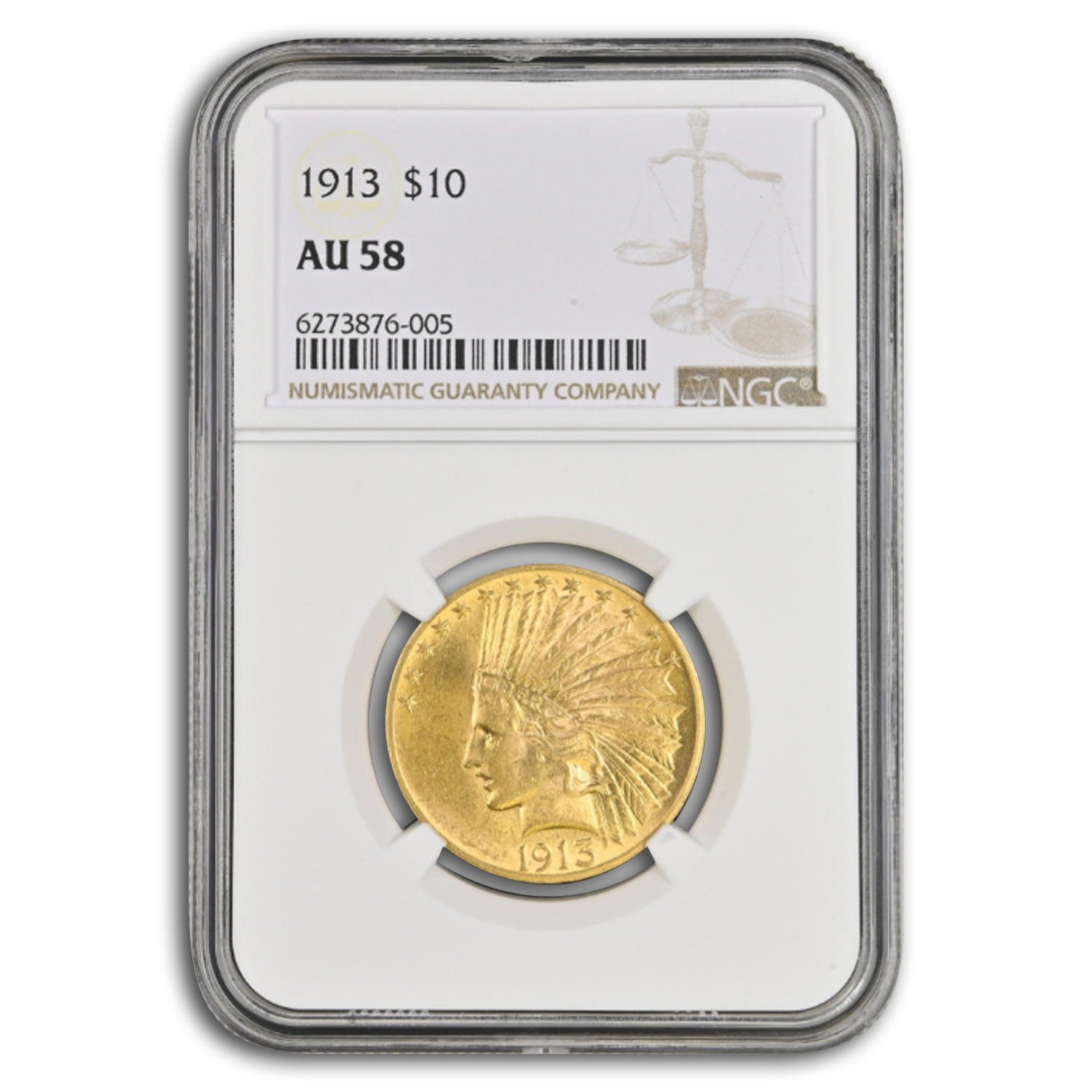 NGC AU 58 インド マイソール ファナム金貨(1638-1812)351 NGC AU 58 インド マイソール ファナム金貨(1638-1812)351