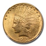 1913 $10 Indian Gold Eagle MS-64 NGC