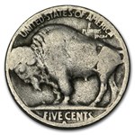 1913-1938 Buffalo Nickels (10 Different Dates &/or Mint Marks)