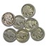 1913-1938 Buffalo Nickels (10 Different Dates &/or Mint Marks)