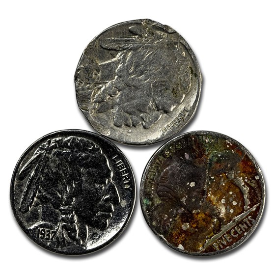 1913-1938 Buffalo Nickels (Culls) 1913-1938 Buffalo Nickels (Culls)