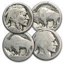 1913-1938 Buffalo Nickels (No Dates)