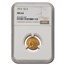 1913 $2.5 Indian Gold Quarter Eagle MS-64 NGC