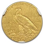 1913 $2.50 Indian Gold Quarter Eagle AU-55 NGC