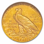 1913 $2.50 Indian Gold Quarter Eagle MS-61 NGC