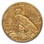 1913 $2.50 Indian Gold Quarter Eagle MS-61 PCGS