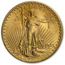 1913 $20 Saint-Gaudens Gold Double Eagle AU