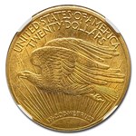 1913 $20 St Gaudens Gold Double Eagle MS-62 NGC