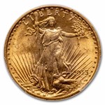 1913 $20 St Gaudens Gold Double Eagle MS-64 PCGS