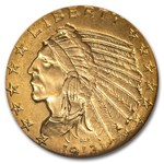 1913 $5 Indian Gold Half Eagle MS-61 NGC