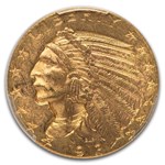 1913 $5 Indian Gold Half Eagle MS-62+ PCGS