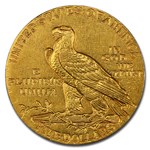 1913 $5 Indian Gold Half Eagle MS-62 PCGS