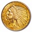 1913 $5 Indian Gold Half Eagle MS-63 PCGS