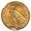 1913 $5 Indian Gold Half Eagle MS-65 NGC