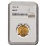 1913 $5 Indian Gold Half Eagle MS-65 NGC