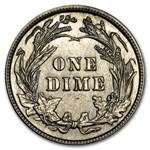 1913 Barber Dime AU
