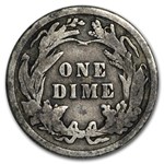 1913 Barber Dime Good/VG